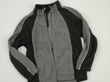 bluzki szare: Sweatshirt, 8 years, 122-128 cm, condition - Good