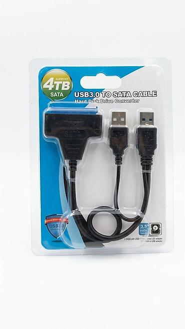 Foto və videokameralar: USB 3.0-dan SATA-ya Kabel – Hard Disk Drive Converter - 2.5"/3.5" — 1