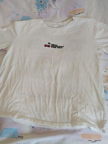 Dečija odeća: - H&M BASIC majica bez rukava, crna. Materijal: 100% organski — 4
