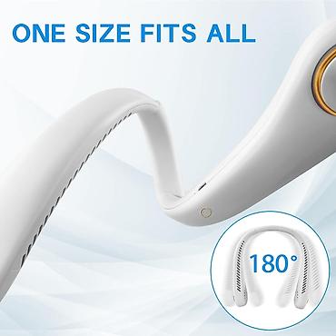 usb ventilator: XBOSS HL3 Mini Boyun Sərinkeşi – Portativ USB Şarjlı 4000mAh, 3 — 6
