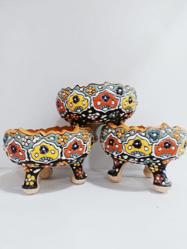 Vazalar: Əl işi qablar orjinalıdı., Güldan Kanfetqabı, Qəndqabı, Çaşka, Podnus -da lalafo.az — 15 Vazalar: Əl işi qablar orjinalıdı., Güldan Kanfetqabı, Qəndqabı, Çaşka, Podnus — 15