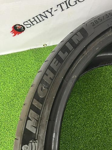 211 2 7: Шины 285 / 35 / R 22, Лето, Б/у, Пара, Легковые, Франция, Michelin — 6