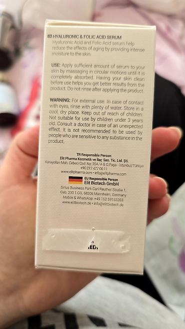 deri plas: Üz serumu, Bütün dəri növləri üçün, 30 ml, Yeni — 3