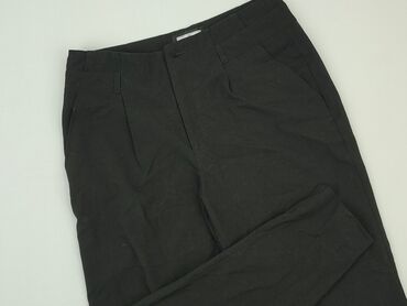 spodnie materiałowe po angieslku: Material trousers, M (EU 38), condition - Very good