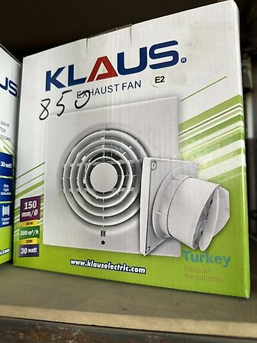 Вытяжной вентилятор KLAUS E2 - Диаметр: 150 мм - at lalafo.kg Вытяжной вентилятор KLAUS E2 - Диаметр: 150 мм -