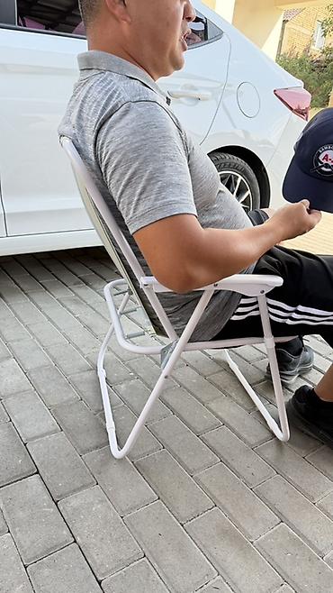 cha: Складной уличный стул с подлокотниками - Тип: Outdoor Folding Chair - — 2
