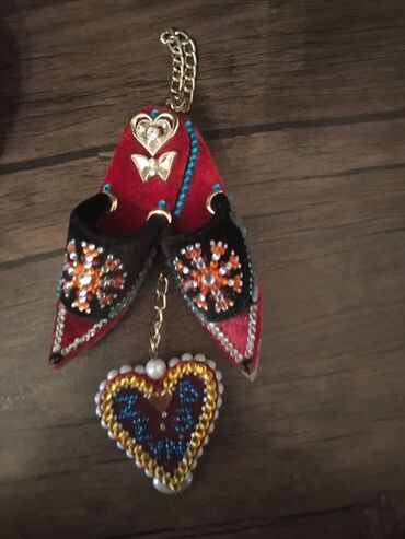 Breloklar: Əl işi dekorativ açarlıq/asma bəzək - Dizayn: Şərq motivli miniatür