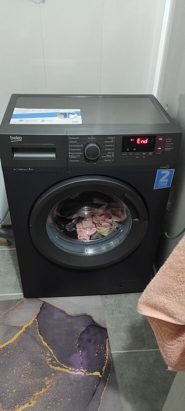 токмок стиральная машинка: Стиральная машина Beko, Б/у, Автомат, До 6 кг, Полноразмерная