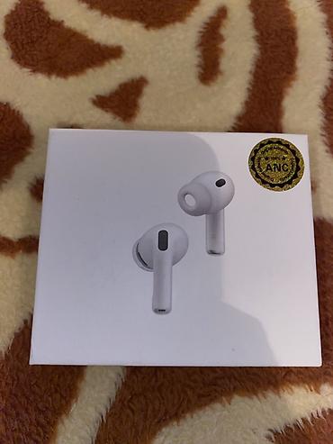 aır pods: Yeni Simsiz (Bluetooth) Qulaqcıqlar, Apple, rəng - Ağ — 1