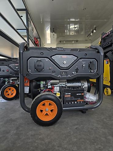 Генераторы: Бензиновый генератор AGM Power 8000/8300 Описание: - Переносной — 2