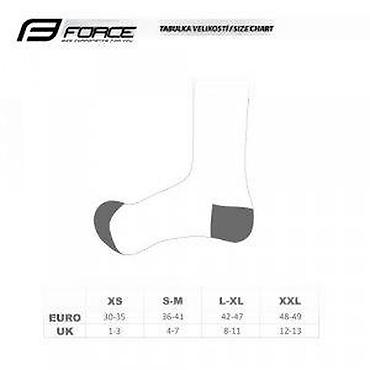 eva: ČARAPE FORCE SPORT 3 CRNO-FLUO L-XL/42-46 | ČARAPE FORCE SPORT 3 — 3