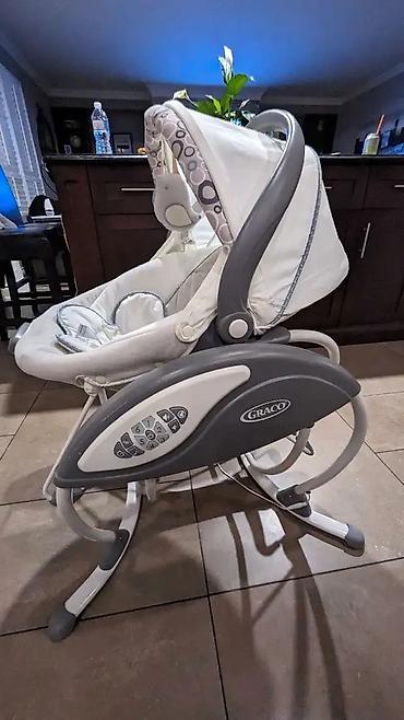 neni: Graco glider elektrikli yelləncən və anaqucağı 386 azn alınıb — 4
