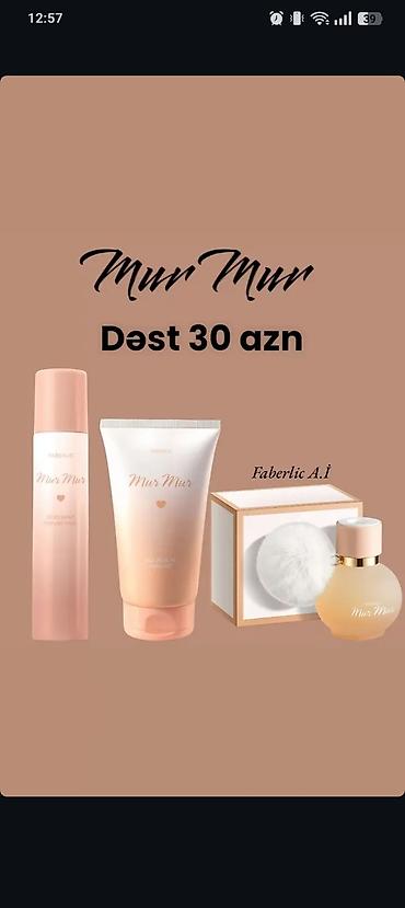 Mur Mur dəst – 30 AZN Brend: Faberlic Mur Mur Dəst tərkibi: -