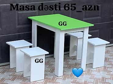 kreditle stol stul: Masa desti — 1