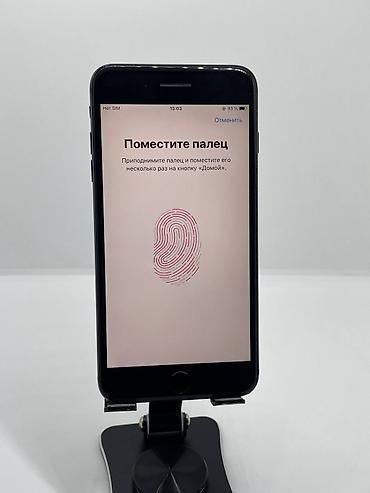Уюлдук телефондор жана аксессуарлар: IPhone 7 Plus, Колдонулган, 128 ГБ, Jet Black, 68 % — 10