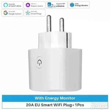 Elektro materijal: WiFi Utikač eWelink Smart Pow 20A (Garancija) 🔌🌐 Fiskalni račun i — 10