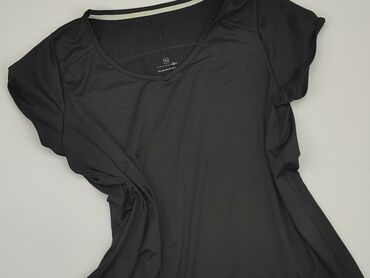 czarne bluzki w lodke: T-shirt, Tu, 4XL, stan - Idealny