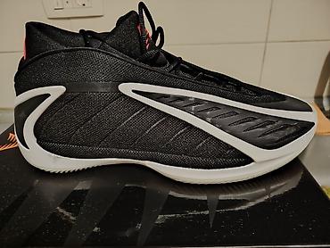 nike comand: Adidas Anthony Edvards muške košarkaške patike – crno/belo izdanje — 2