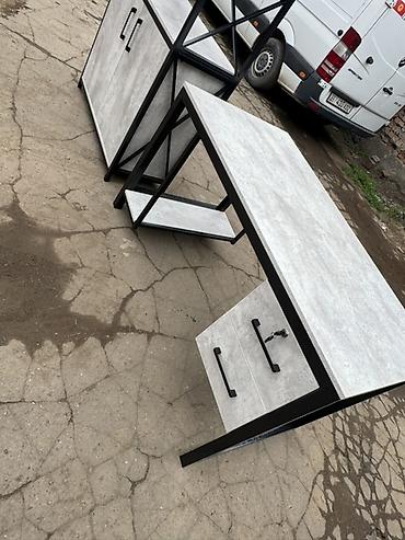 study table: Компьютерный стол, Новый, С полками — 3