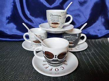 Kuhinjski setovi: Solje nove,vintaz za kafu. Pakovanje solja za kafu,porcelanske sa — 1