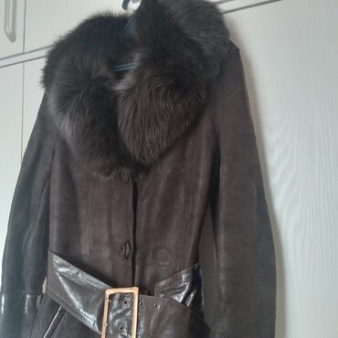 Дубленки: Дубленка, Классическая модель, Турция, Длинная модель, S — 2