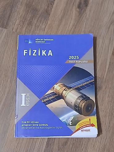 Тесты: Məhsul: Fizika üzrə abituriyent hazırlığı üçün test və tapşırıqlar — 2