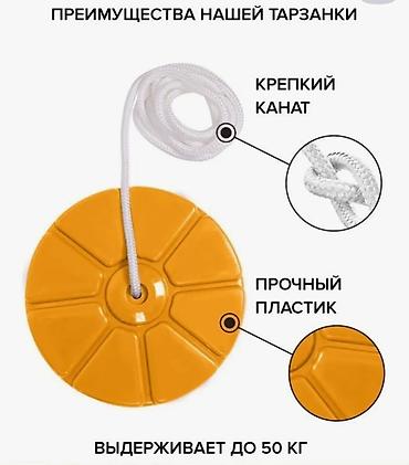 купить большой батут: Тарзанка-диск для игр и активного отдыха - Тип: подвесное — 3