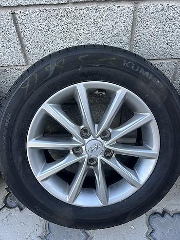 колпаки степ: Комплект из 4 колес Hyundai на литых дисках с шинами Kumho — 1