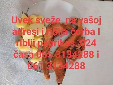 Meso, riba, živinsko meso: Prodaja pržene ribe, riblje čorbe i riblji paprikaš — 8