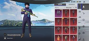 ovcu dəsti: PUBG Mobile hesabı – zəngin kolleksiya və nadir kosmetiklər - Hesabda — 1