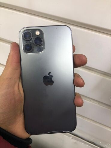 режим 12 с: IPhone 12 Pro, 128 ГБ, Black Titanium, Защитное стекло, Чехол, Кабель