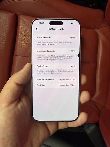 bluetooth qulaqciqlar: IPhone 16 Pro Max, 512 GB, Desert Titanium — 4