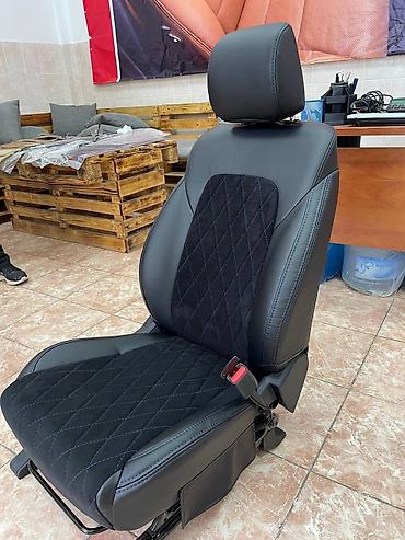 Чехлы и накидки на сиденья: Чехлы Тканевые, цвет - Черный, Hyundai, Новый, Самовывоз — 18