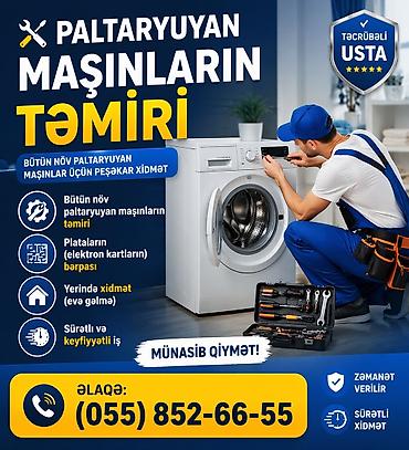 Ремонт техники: Paltaryuyan maşınların və plataların təmiri - Peşəkar təmir: mexaniki — 1