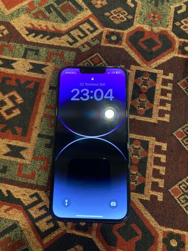 iphone 10 x: IPhone 14, 128 GB, Black Titanium, Simsiz şarj, Face ID, Sənədlərlə