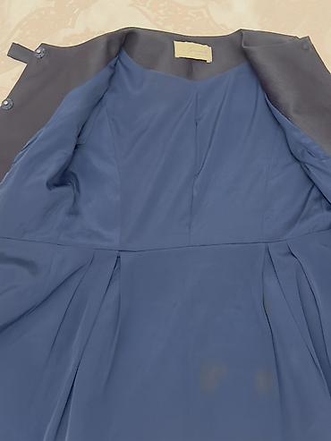 efsane inci: Signobelle (Made in Italy) qadın plaşı - Rəng: tünd göy. - Stil — 3