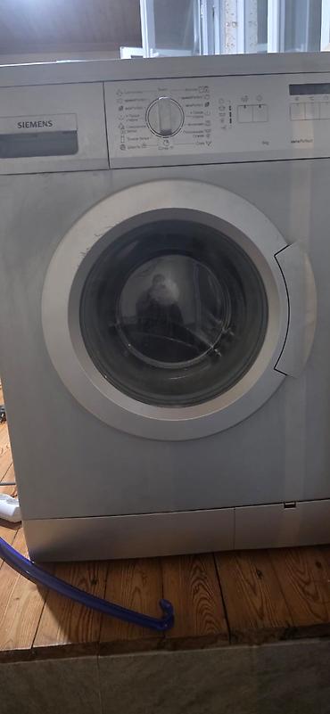 tikis masini: Paltaryuyan maşın Siemens, 6 kq, İşlənmiş, Avtomat, Qurutmasız, Ünvandan götürmə — 2