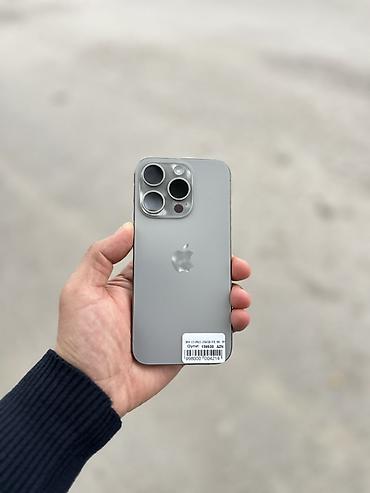 ikinci el ipad pro: IPhone 15 Pro, 256 GB, Gümüşü, Face ID — 1