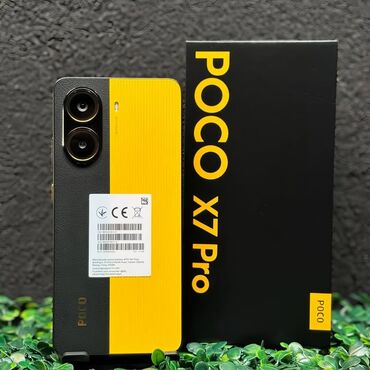 c3 00: Poco X7 Pro, 256 GB, rəng - Sarı, Zəmanət, Kredit, Sensor
