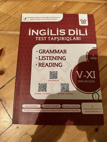 hedef azerbaycan dili qayda kitabi qiymeti: İngilia dili HƏDƏF Test toplusu