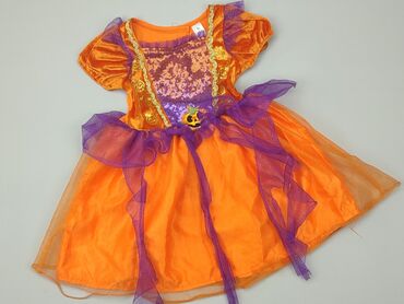 sukienka różowo pomarańczowa: Sukienka, Tu, 2-3 lat, 92-98 cm, stan - Bardzo dobry