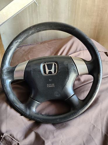 Детали салона: Руль Honda с модулем SRS Airbag (крышка/накладка с эмблемой H) — 5