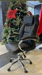 Ofis və oyun kresloları: Yeni, Təkərli, Qolları tənzimlənir, Dəri — 14