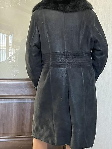 зимние отук: Дубленка, Турция, По колено, L — 3