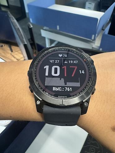 Garmin: Garmin Fenix 7X Sapphire Solar В отличном состоянии Срочно Пишите — 1