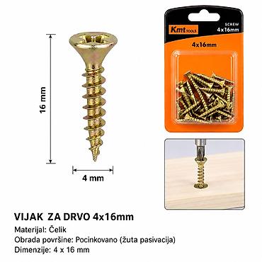 KMT Ekseri za lesonit pocinkovani u boji 9368287 Praktičan pribor za
