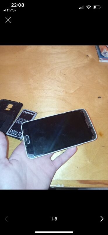 mi 9 t: Samsung Galaxy S5, 2 GB, rəng - Bej, İki sim kartlı