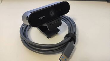 ноутбук обмен: Веб-камера Logitech Brio 4K Pro Ultra HD Webcam Б\у, в отличном