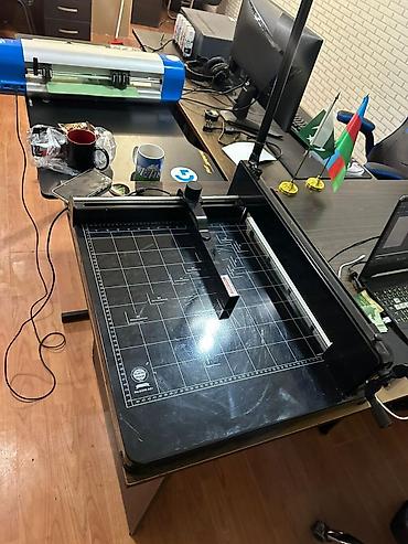 qaycı: Kağız kəsmə aparatı və vinil plotter dəsti Poliqrafiya, reklam, ofis — 2