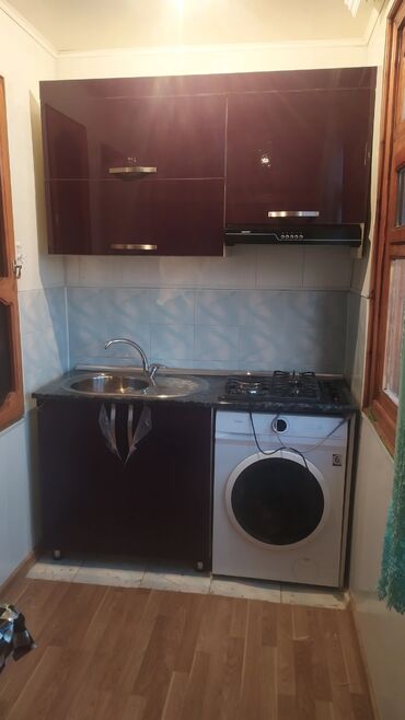 Sifarişlə mətbəx mebeli: Sifarişlə mətbəx dəsti, Özü çəkən petlələr, Sadə laminat, Kredit yoxdur, Pulsuz çatdırılma — 11